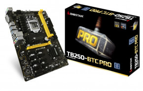   Biostar TB250-BTC PRO Intel B250 3