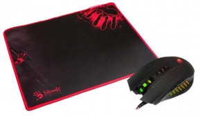   A4Tech Q81 Bloody Neon XGlide Black USB +  (4)