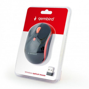   Gembird MUSW-4B-03-R Black/Red USB 4