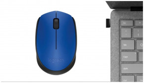  Logitech M171 Wireless Mouse blue/black (910-004640) 7
