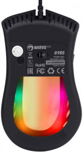  Marvo G985 RGB-LED USB Black 6
