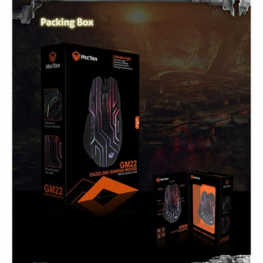     MEETION Backlit Gaming Mouse RGB MT-GM22,  (6)