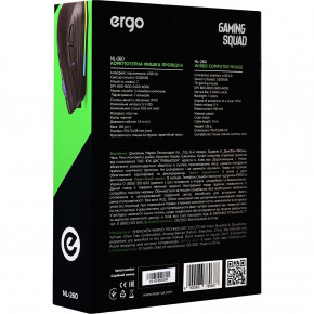  Ergo NL-260 USB Black 10