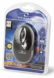  Esperanza Titanum TM116E Black-Grey Wireless OPTiC, USB, 1 Wheel, 1600cpi 6