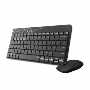  ( + ) RAPOO 8000 Wireless Mouse & Keyboard Combo Black 5