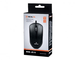  REAL-EL RM-211, USB, black 7