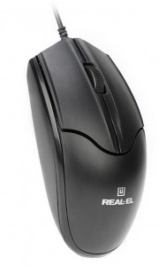  REAL-EL RM-410 Silent Black USB 3
