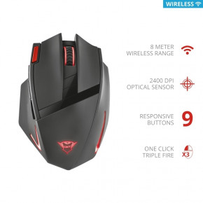  Trust GXT 130 Ranoo Wireless Gaming Mouse (20687) 7