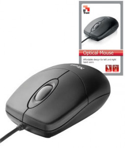  Trust Optical Mouse (16591) Black USB 4