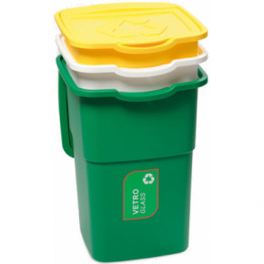 Контейнер для мусора DEA home Eco 3 набор для сортировки отходов 3 х 50 л (5700)