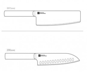   Huo Hou Heat Knife Set  Origina HU0015 Black  5