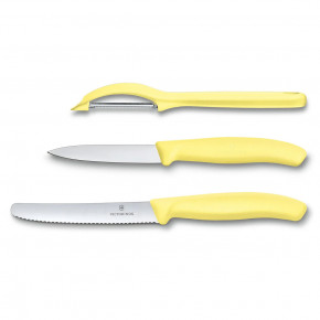  Victorinox Swiss Classic Trend Colors Paring Knife Set with Universal Peeler - (6.7116.31L82)