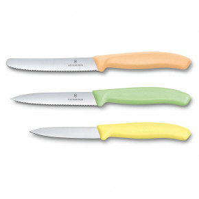  Victorinox Swiss Classic Trend Colors Paring Knife Set  3-  (6.7116.34L2)