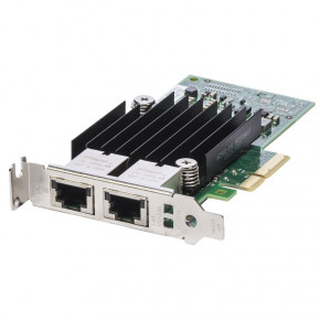  Dell Intel X550 Dual Port 10G Base-T Low Profile Adapter (540-BBRG)