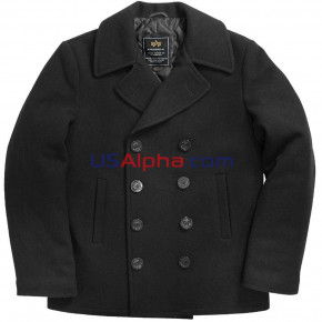  Alpha Industries USN Pea Coat XL 