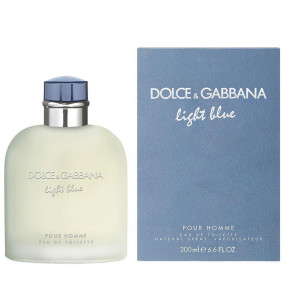 Туалетная вода Dolce&Gabbana Light Blue pour Homme для мужчин оригинал 200 ml