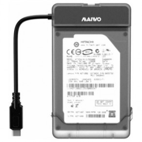  Maiwo USB3.1 GEN1 TypeC to HDD 25 SATA/SSD black (K104G2 black)