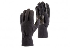  Black Diamond MidWeight Fleece Gloves  Black L (1033-BD 801029.BLAK-L)