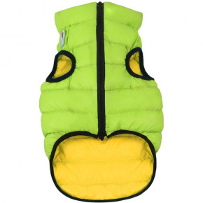 Курточка для собак AiryVest двусторонняя, размер L 55, салатово-желтая (1576) (4823089301723) 2