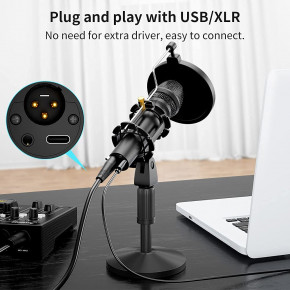  XLR/USB  Maono AU-HD300T c -  5