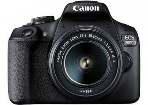 Canon EOS 2000D  18-55 IS II Black (2728C008) 