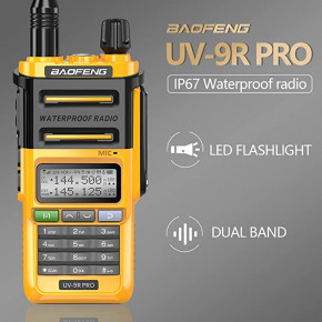   Baofeng UV-9R Pro Yellow (3)
