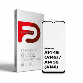   ArmorStandart Full Glue Samsung A14 4G (A145) / A14 5G (A146) Black (ARM66202)