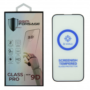   Premium Tempered Glass  iPhone 15 Pro (6.1) Black