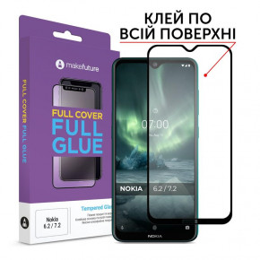    MakeFuture Nokia 6.2/7.2 Black Full Glue, 0.33 mm (MGF-N62) (0)