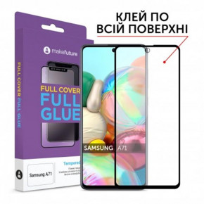   MakeFuture  Samsung Galaxy A71 SM-A715 Full Cover Full Glue 0.33 mm (MGF-SA71)