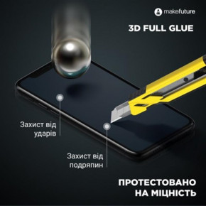   MakeFuture  Apple iPhone SE 2020 Black 0.33mm 3D (MGD-AISE20) 7