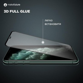   MakeFuture  Apple iPhone SE 2020 Black 0.33mm 3D (MGD-AISE20) 9