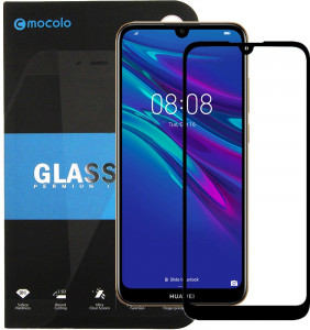   Mocolo 2.5D Full Cover Tempered Glass Huawei Y6 Pro 2019 Black
