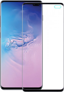   Mocolo 3D Full Cover Tempered Glass Samsung Galaxy S10 Black