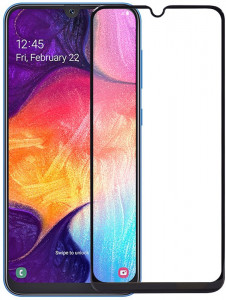   Toto 5D Cold Carving Tempered Glass Samsung Galaxy M30/A40s Black