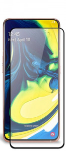   Toto 5D Full Cover Tempered Glass Samsung Galaxy A80/A90 Black