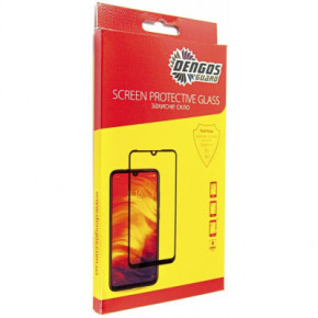   Dengos Full Glue iPhone 14 Pro black frame (TGFG-251)