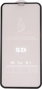   Drobak 5D Full Glue  iPhone Xr Black