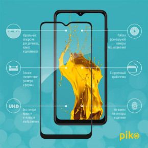   Piko Full Glue Samsung Galaxy M23 5G SM-M236 Black Full Glue 0.3mm 2.5D (1283126527098) 3