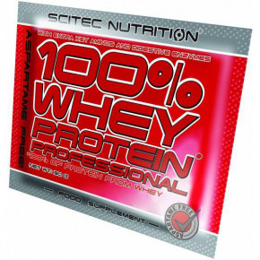 Scitec Nutrition  100% Whey Protein Professional 30  straw. white choc