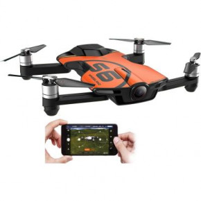  Wingsland S6 GPS 4K Pocket Drone (Orange) 4