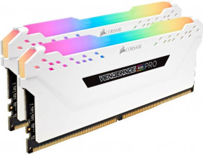   DDR4 2x8GB/3200 Corsair Vengeance RGB Pro White (CMW16GX4M2C3200C16W) 3