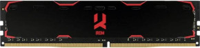    Goodram 16 GB DDR4 2400 MHz Iridium Black (IR-2400D464L17/16G) (0)