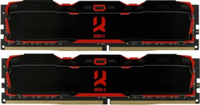   Goodram DDR4 16Gb 8Gbx2 2666MHz Iridium X Black (IR-X2666D464L16S/16GDC)