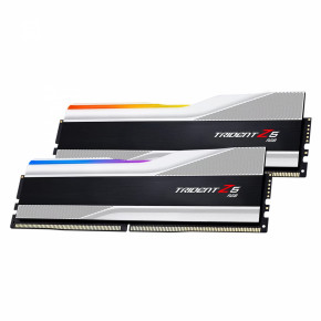   G.Skill Trident Z5 RGB Silver DDR5-6000 64GB (2x32GB) CL32-38-38-96 1.40V 4