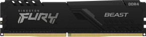   Kingston DDR5 16GB KIT (8GBx2) 6000 FURY Beast Black (KF560C40BBK2-16) 4
