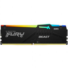     DDR5 16GB (2x8GB) 5200 MHz FURY Beast RGB Kingston Fury (ex.HyperX) (KF552C40BBAK2-16) 4