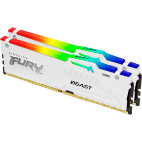     DDR5 64GB (2x32GB) 5200 MHz Beast White RGB Kingston Fury (ex.HyperX) (KF552C36BWEAK2-64) 4