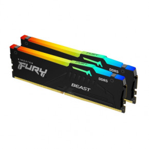     DDR5 64GB (2x32GB) 6000 MHz Beast RGB Kingston Fury (ex.HyperX) (KF560C36BBEAK2-64) 3