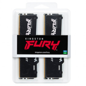     DDR5 64GB (2x32GB) 6000 MHz Beast RGB Kingston Fury (ex.HyperX) (KF560C36BBEAK2-64) 6